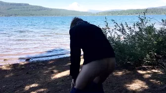 HouseWifeGinger - Camping Pee Compilation