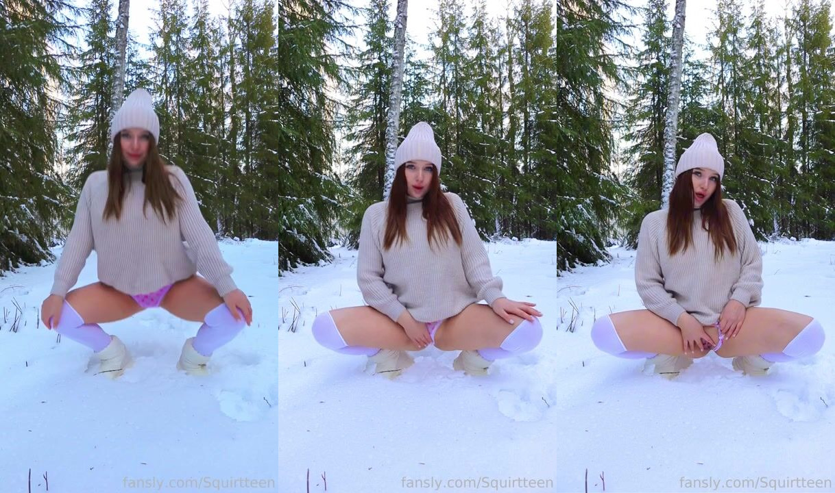 Squirtteen - Forest, Snow and Pee