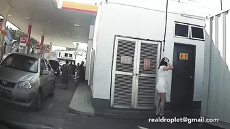 D0060 - Desperate Chinese Girl in White Dress