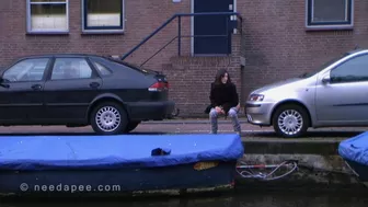 Rebekah - Amsterdam Canal Pee